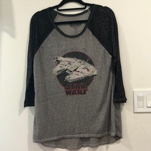 Raglan 3/4 Sleeve Star Wars Shirt